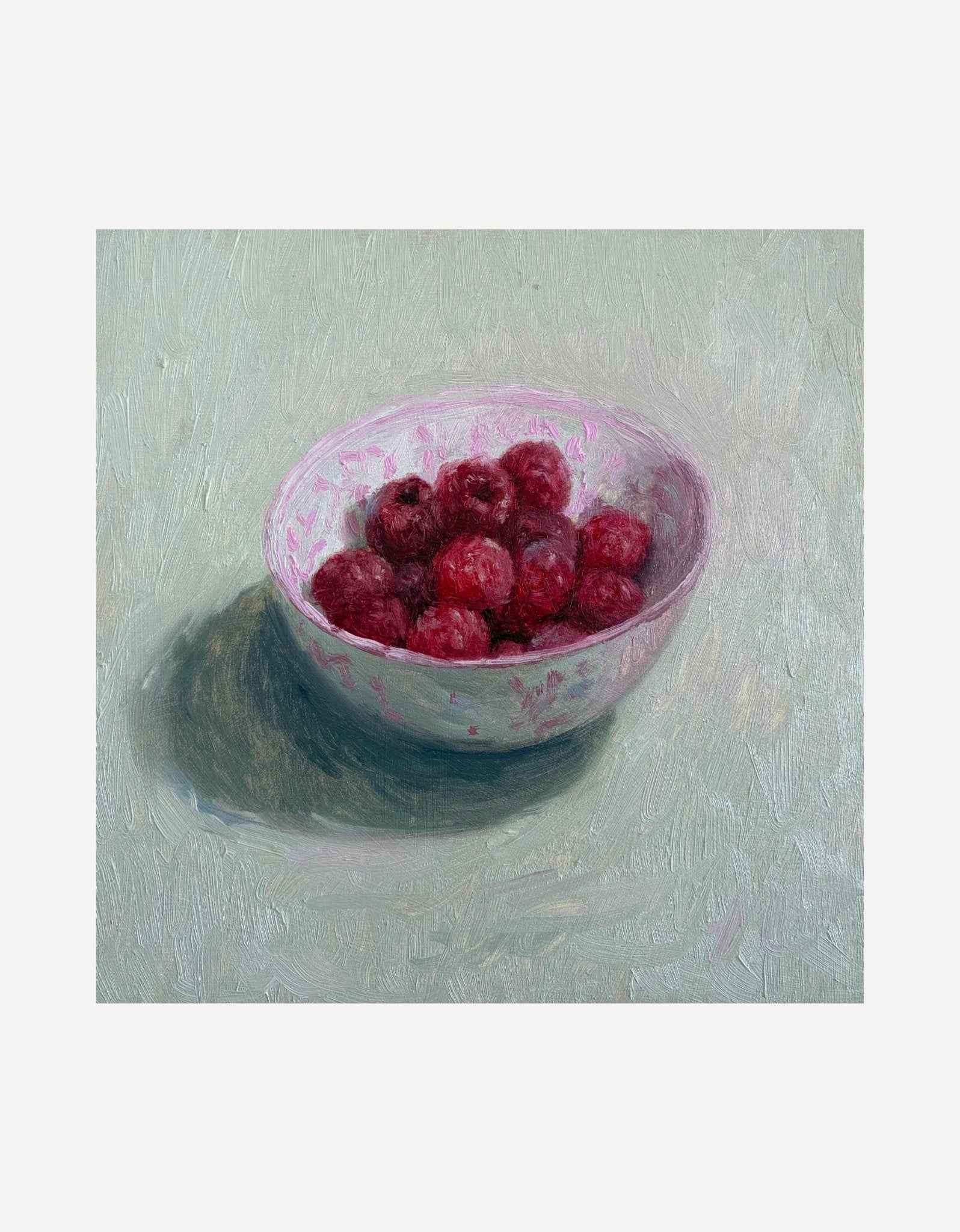 Pink Bowl Full of Raspberries II - Johnty Robinson - Beside The Wave