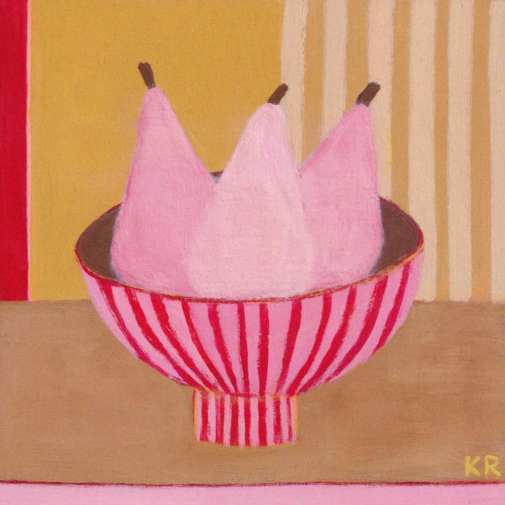 Pink Pears - Katie Roberts - Beside The Wave