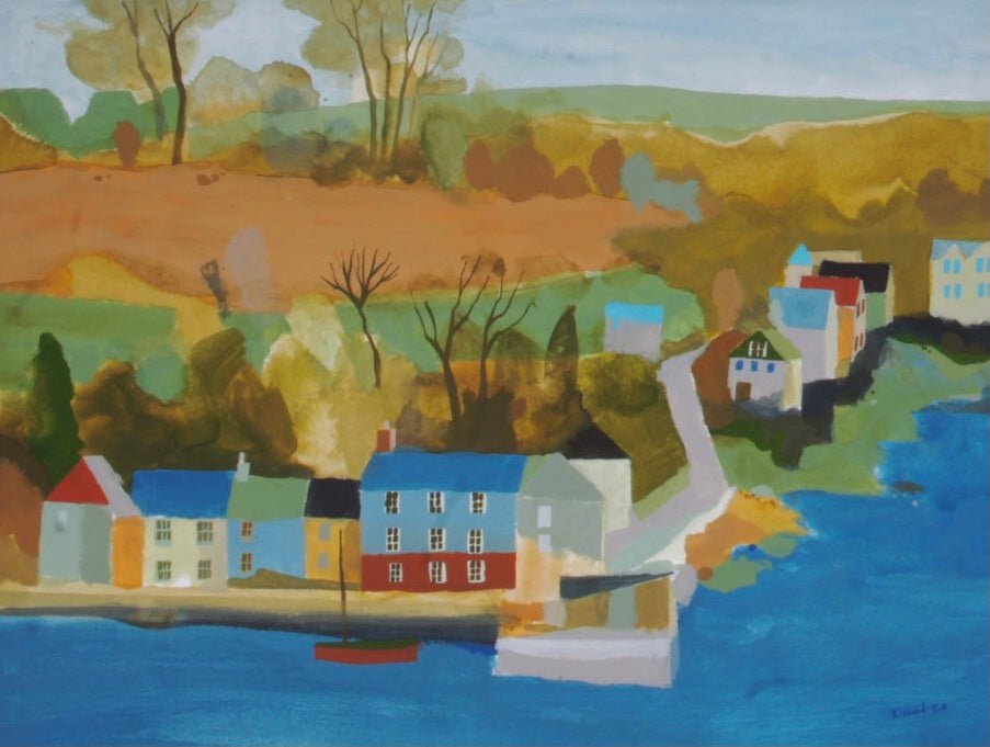 Ploughed Field above Flushing - Richard Tuff - Beside The Wave