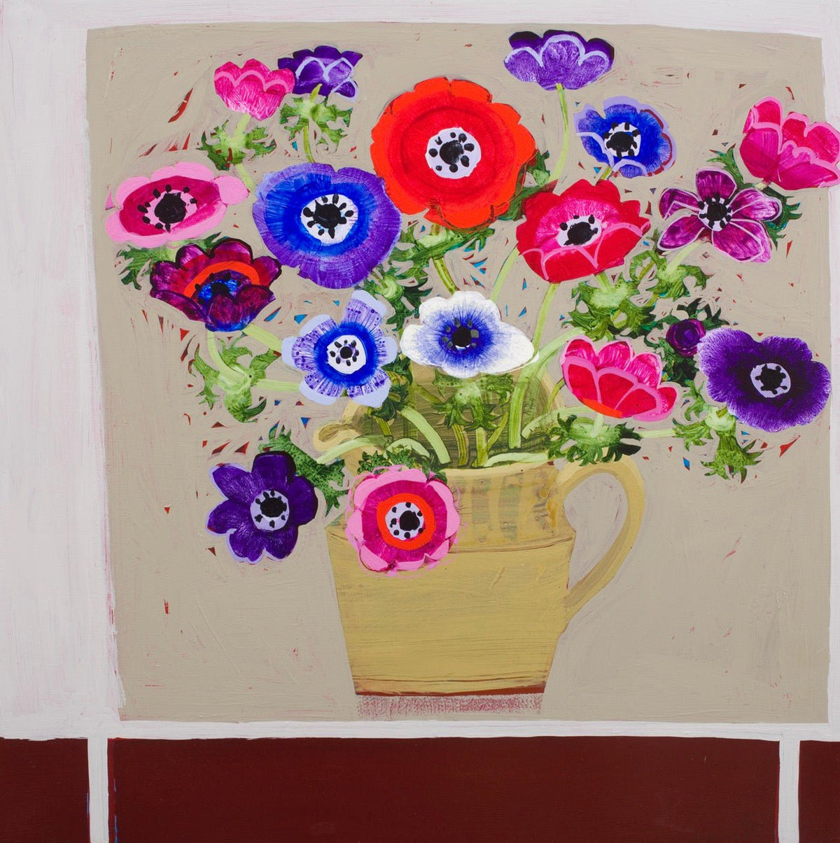 Poly's Anemones-Emma Dunbar-Beside The Wave