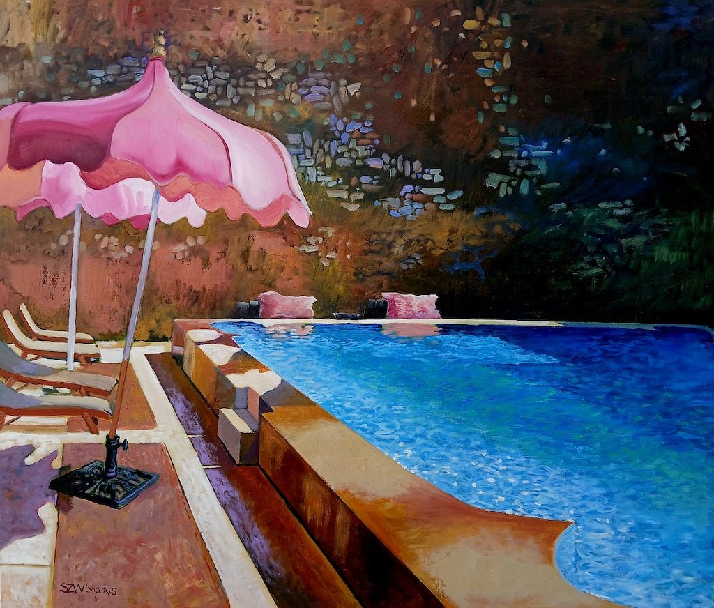 Pool - Sarah Wimperis - Beside The Wave