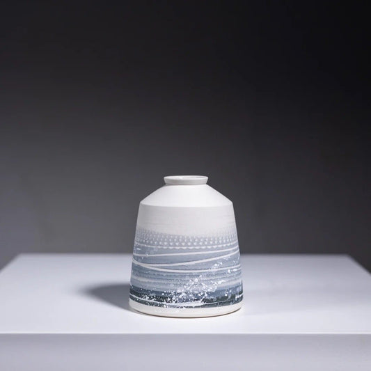 Porcelain Reed Diffuser (Winter Shore)-Steve Smith-Beside The Wave