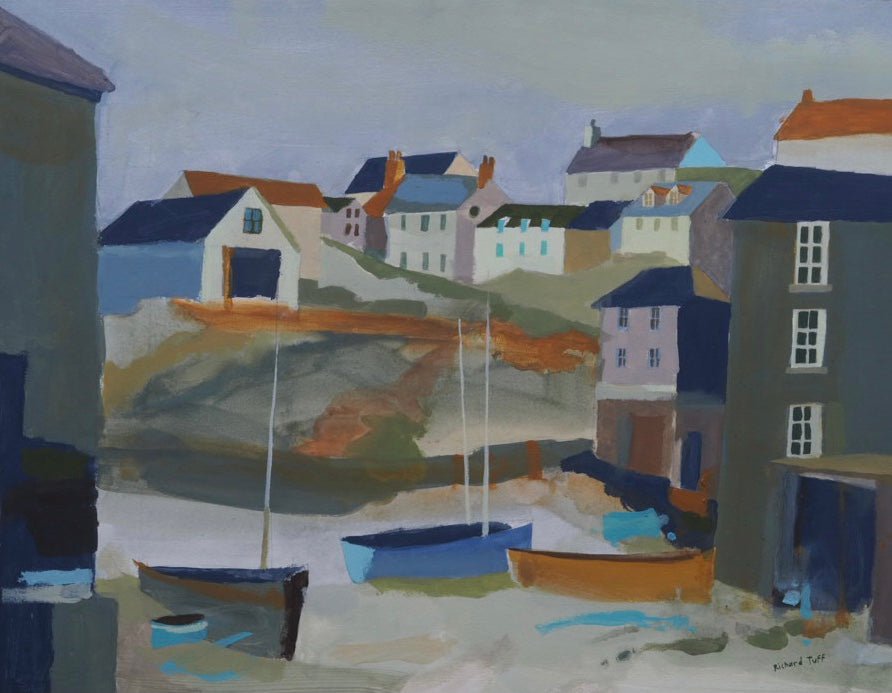 Port Isaac, Past the Fish Cellars - Richard Tuff - Beside The Wave