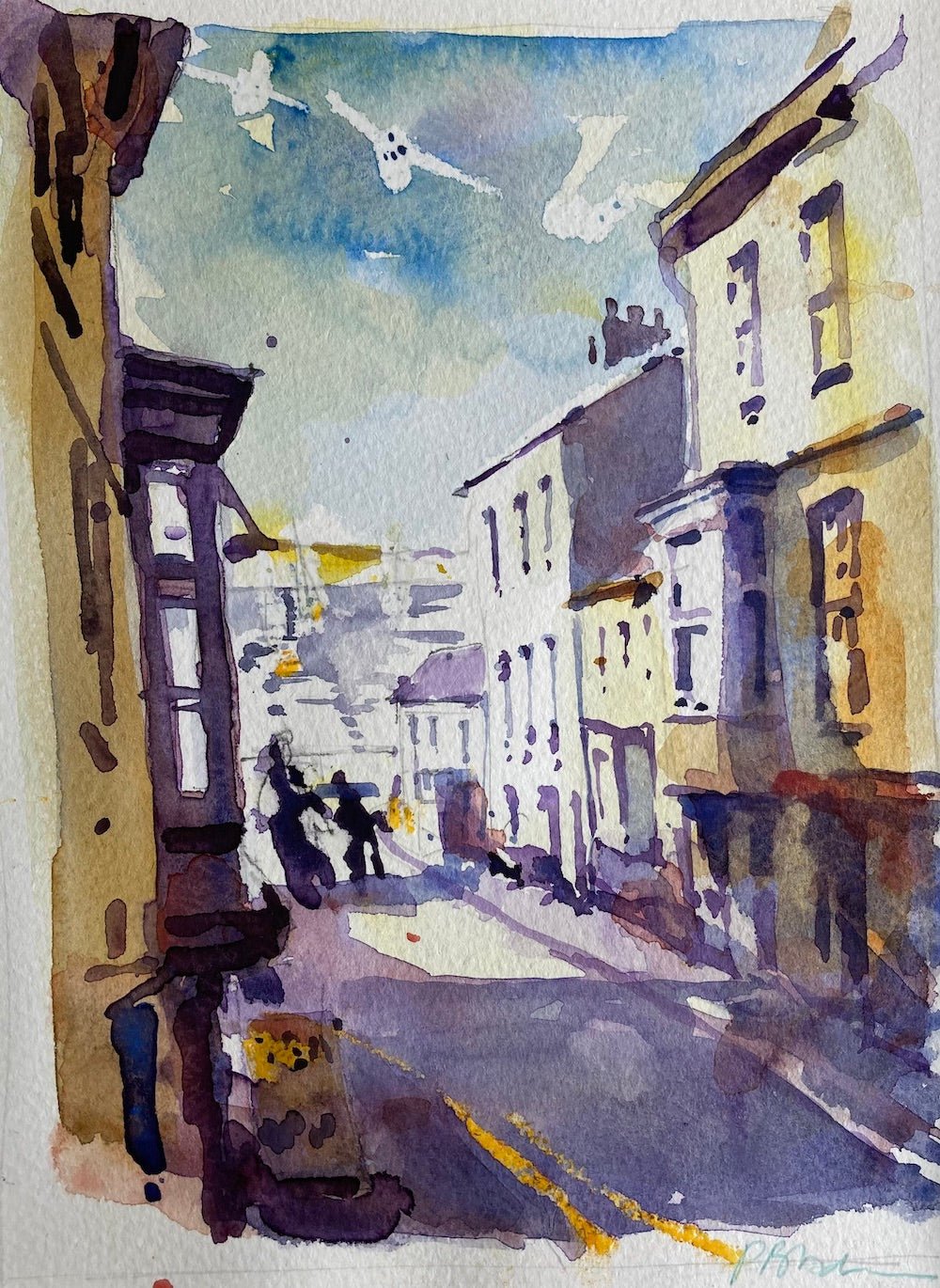 Quay Hill Morning - Peter Blodau - Beside The Wave