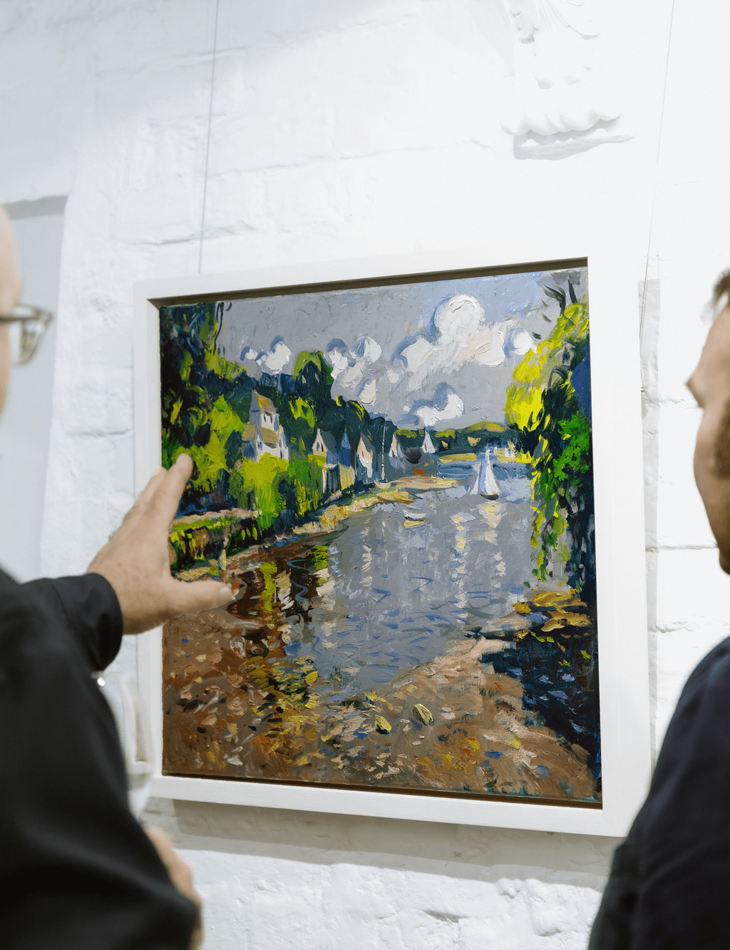 Quiet Afternoon at Helford Passage - Andrew Tozer - Beside The Wave