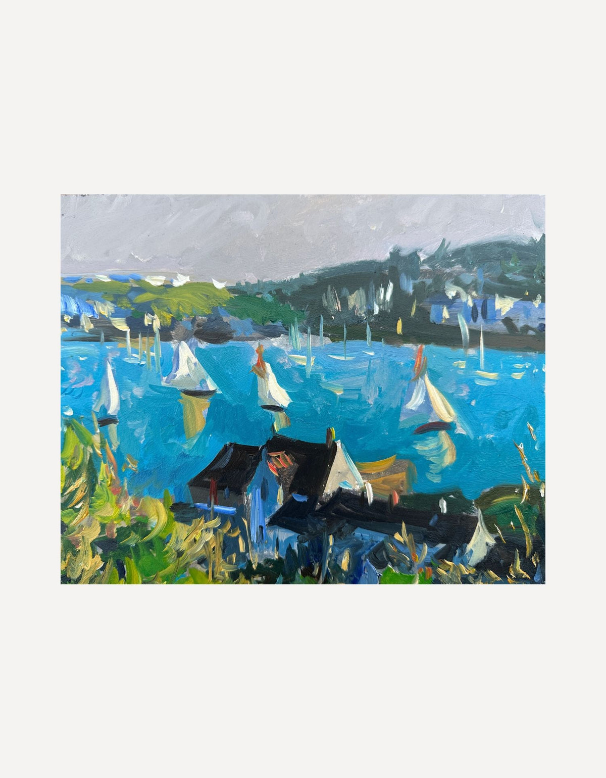 Racing off Flushing-Andrew Tozer-Beside The Wave