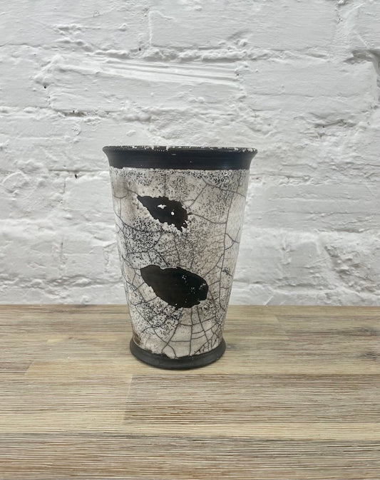 Raku Vase - Andrew Knee - Beside The Wave