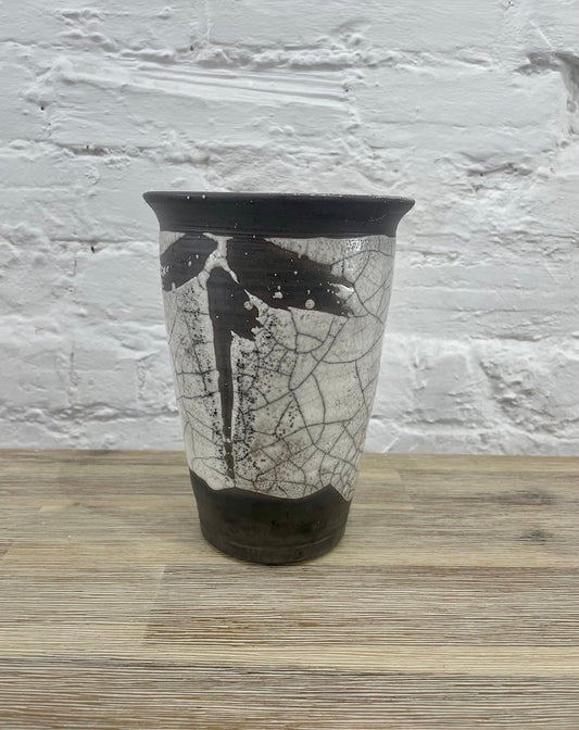 Raku Vase - Andrew Knee - Beside The Wave