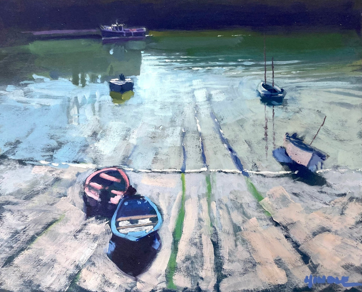 Reflected Sky, Mousehole-Mike Hindle-Beside The Wave