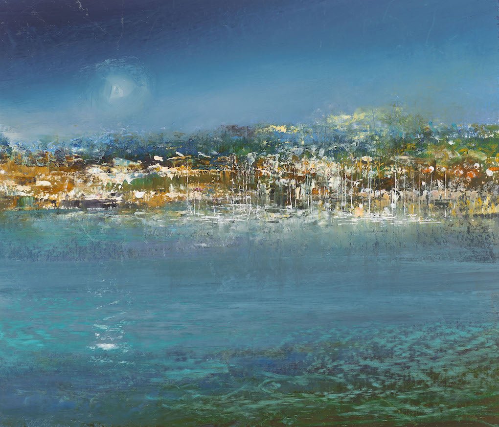 Reflections, Falmouth Harbour - Amanda Hoskin - Beside The Wave