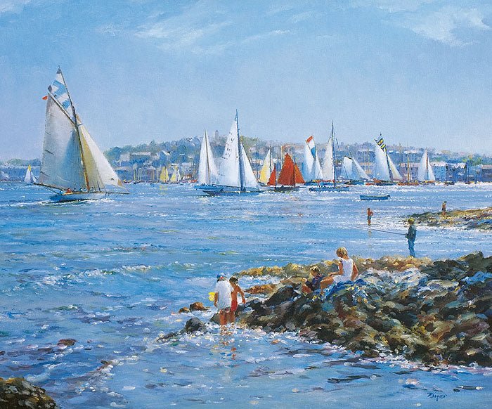 Regatta Days, Falmouth - Ted Dyer - Beside The Wave