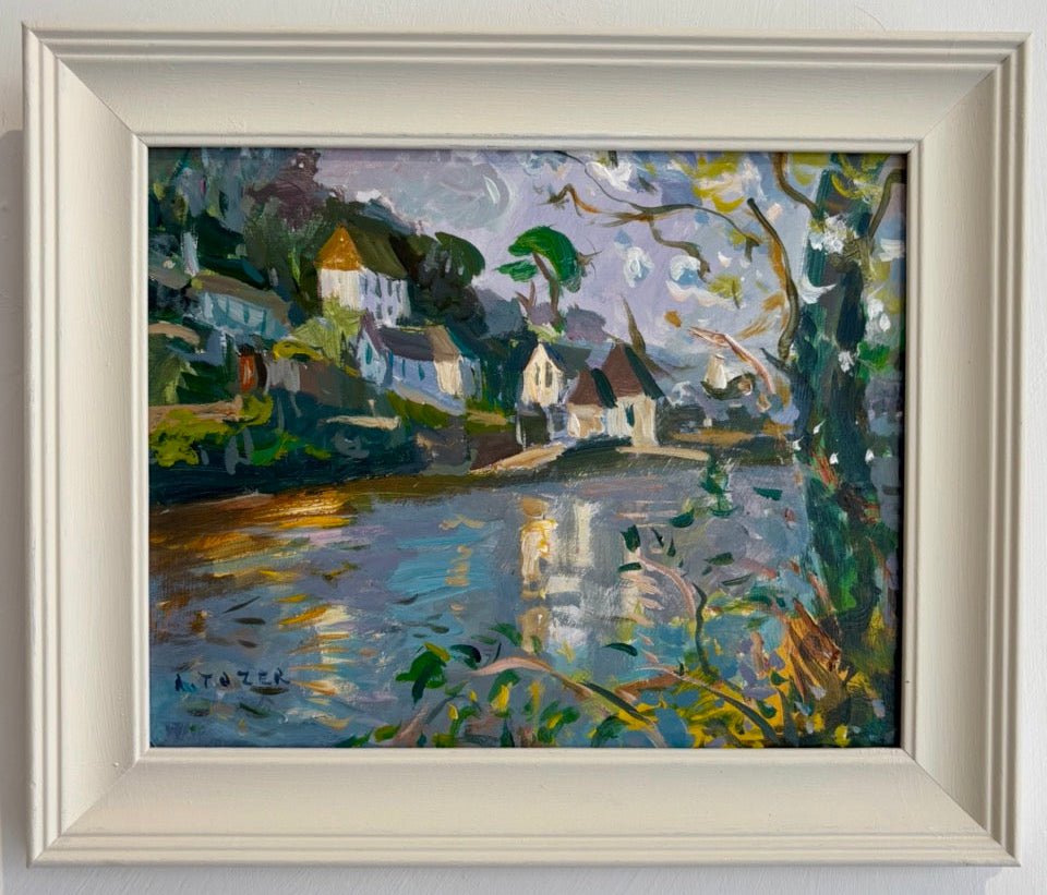RESERVED: Helford Village Light-Andrew Tozer-Beside The Wave