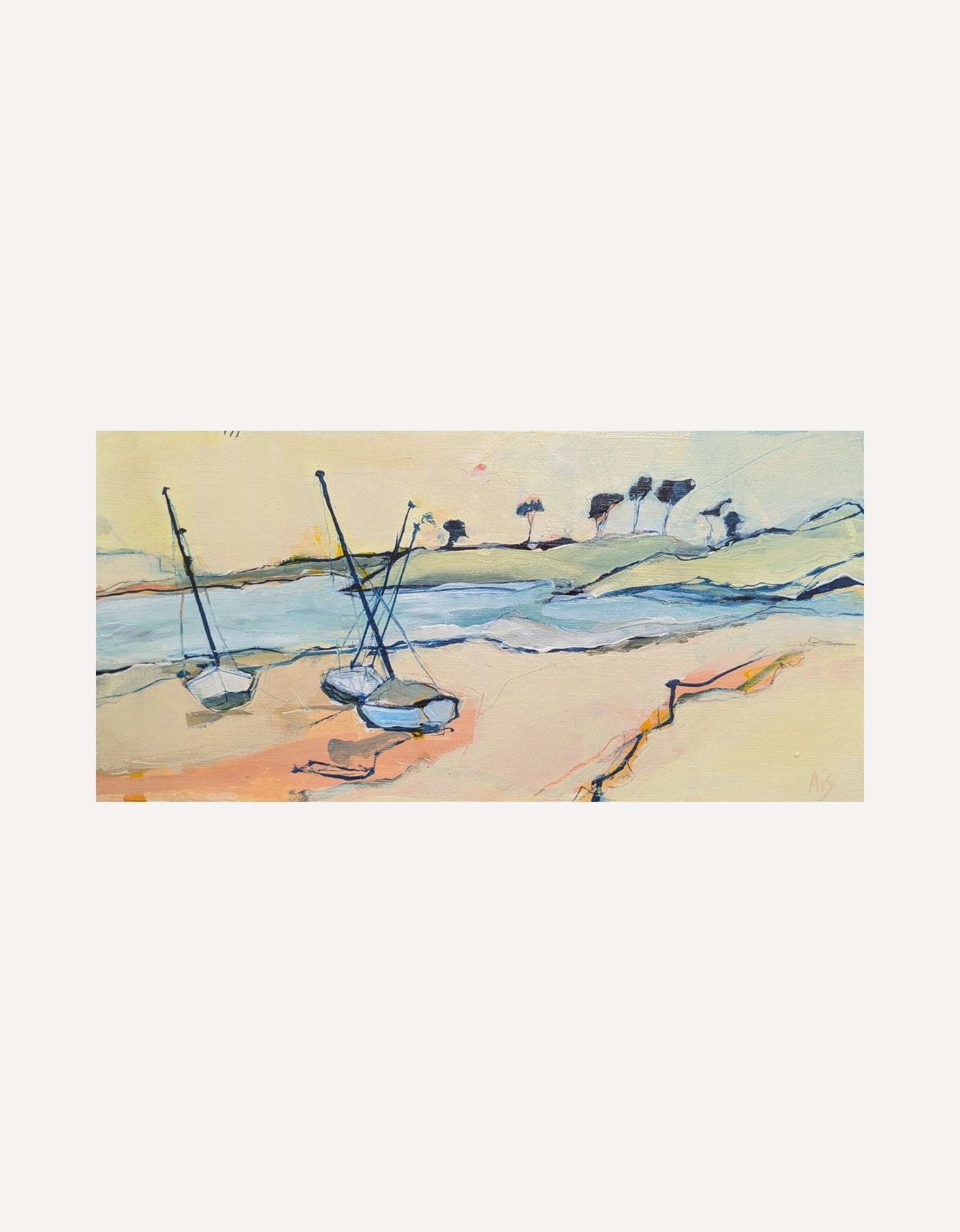 Resting at Low Tide-Aisleigh Anne-Beside The Wave