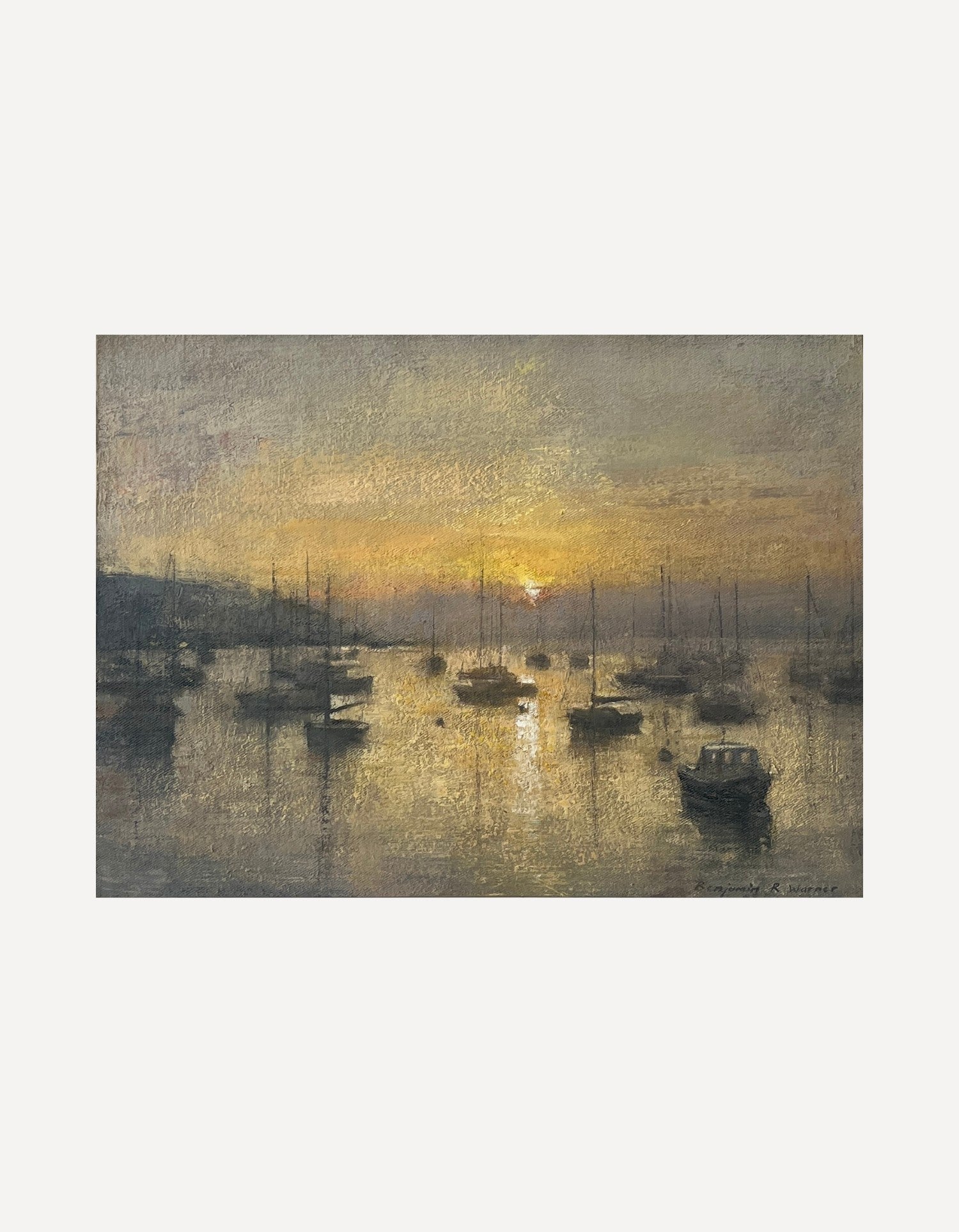 Resting Boats, Trefusis Point-Benjamin Warner-Beside The Wave