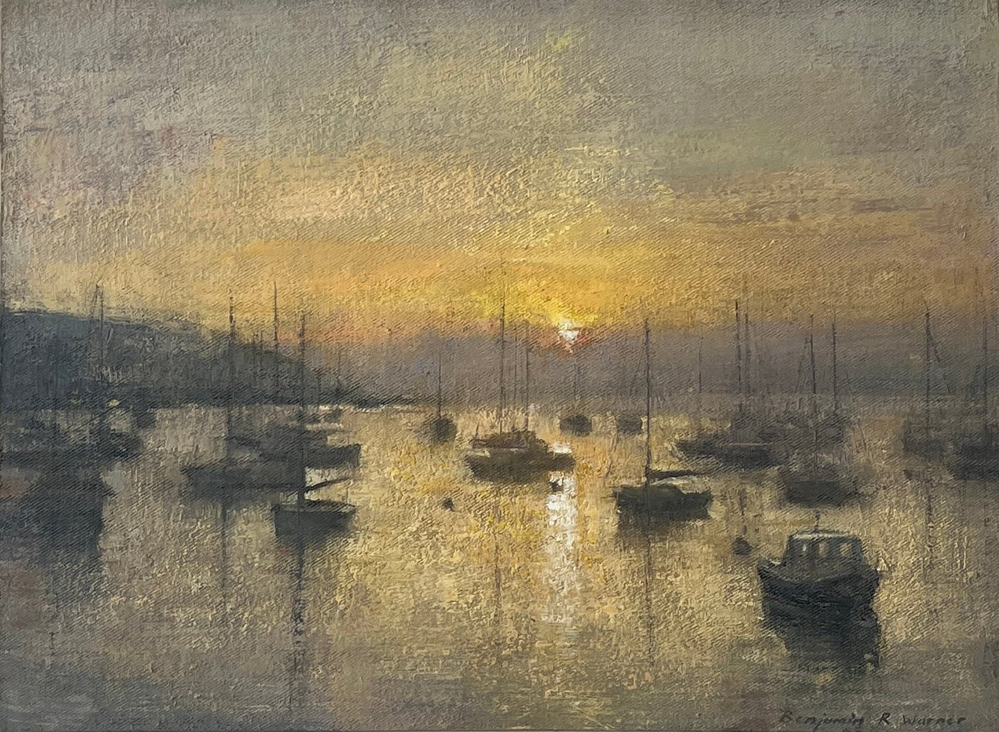 Resting Boats, Trefusis Point-Benjamin Warner-Beside The Wave