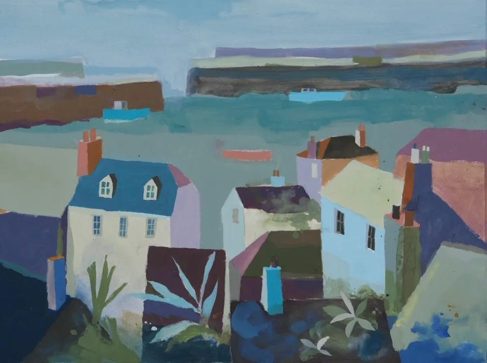 Inner Harbour Mousehole - Richard Tuff - Beside The Wave
