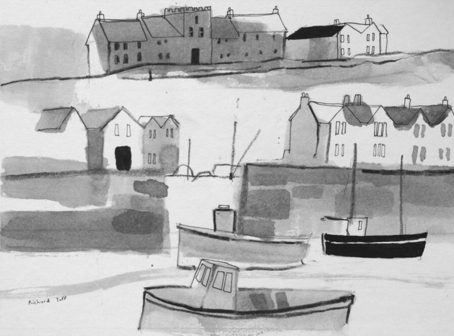Low Tide in Porthleven - Richard Tuff - Beside The Wave