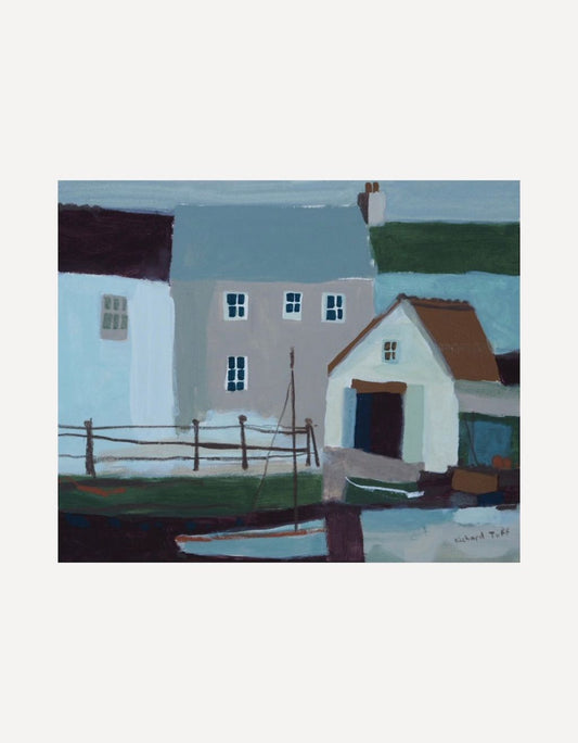 Pale Blue Boat