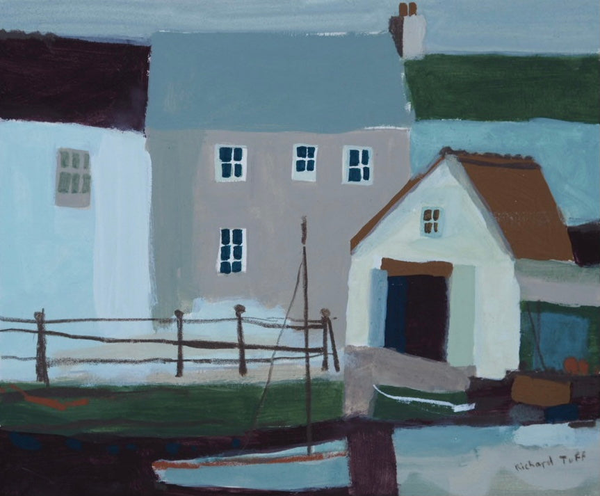 Pale Blue Boat