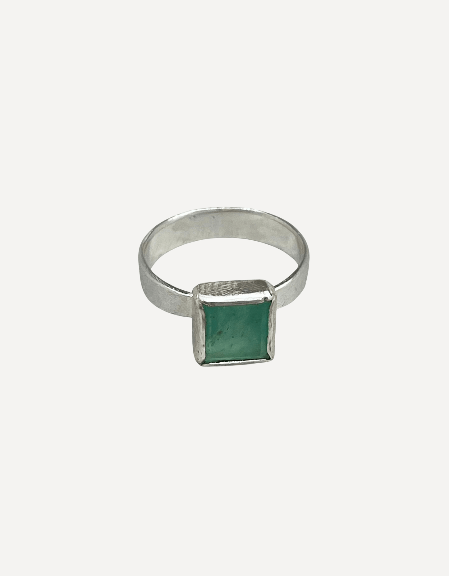 Ring Peruvian Blue Opal - Lucy Spink - Beside The Wave