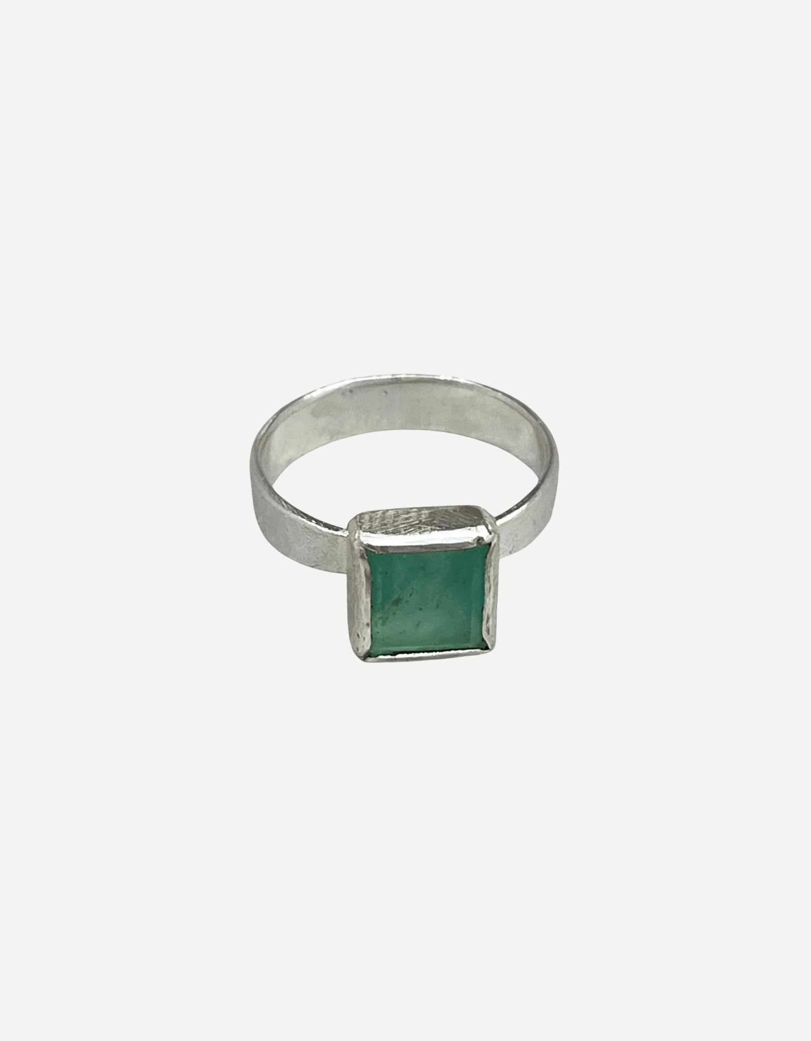 Ring Peruvian Blue Opal - Lucy Spink - Beside The Wave