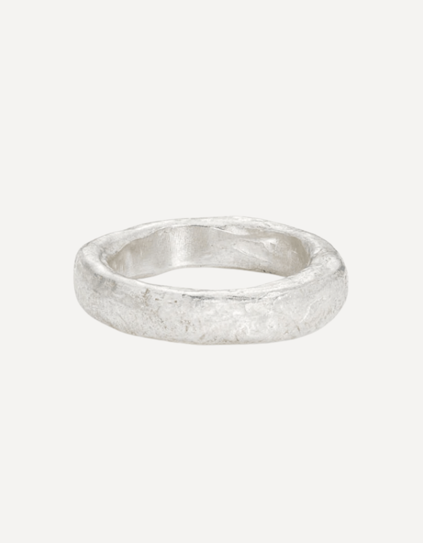 Rock Heavy Silver Ring - Emily Nixon - Beside The Wave