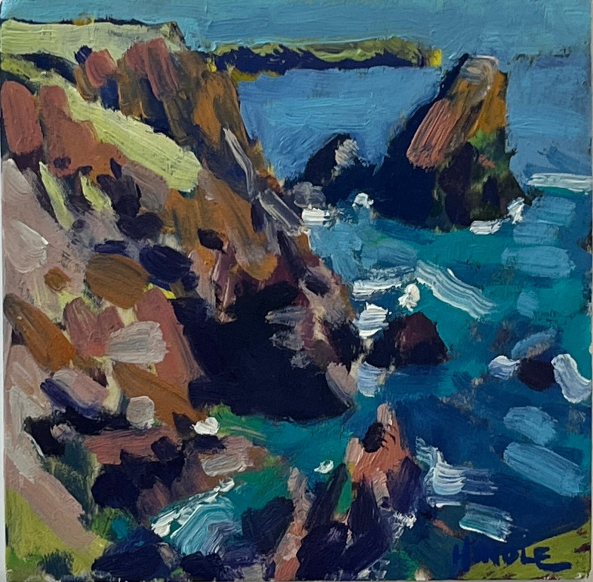 Rocks and Water, Lizard - Mike Hindle - Beside The Wave