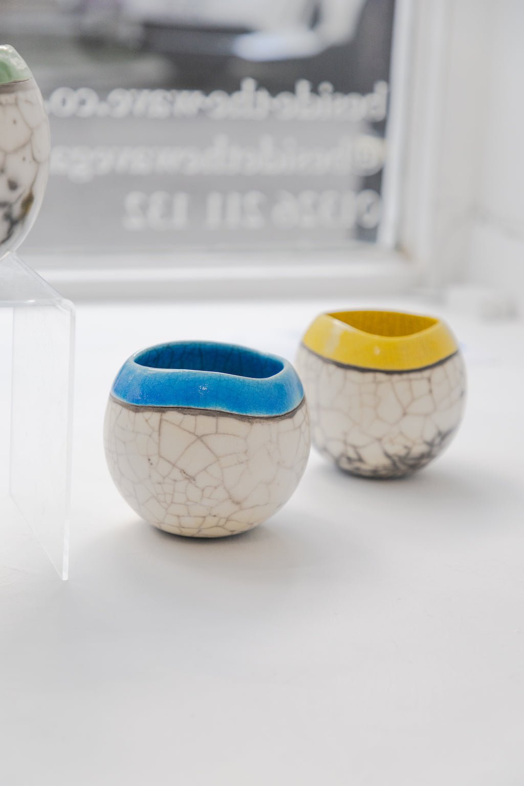 Round Sea & Cliffs Pot (Medium) - Catherine Lucktaylor - Beside The Wave