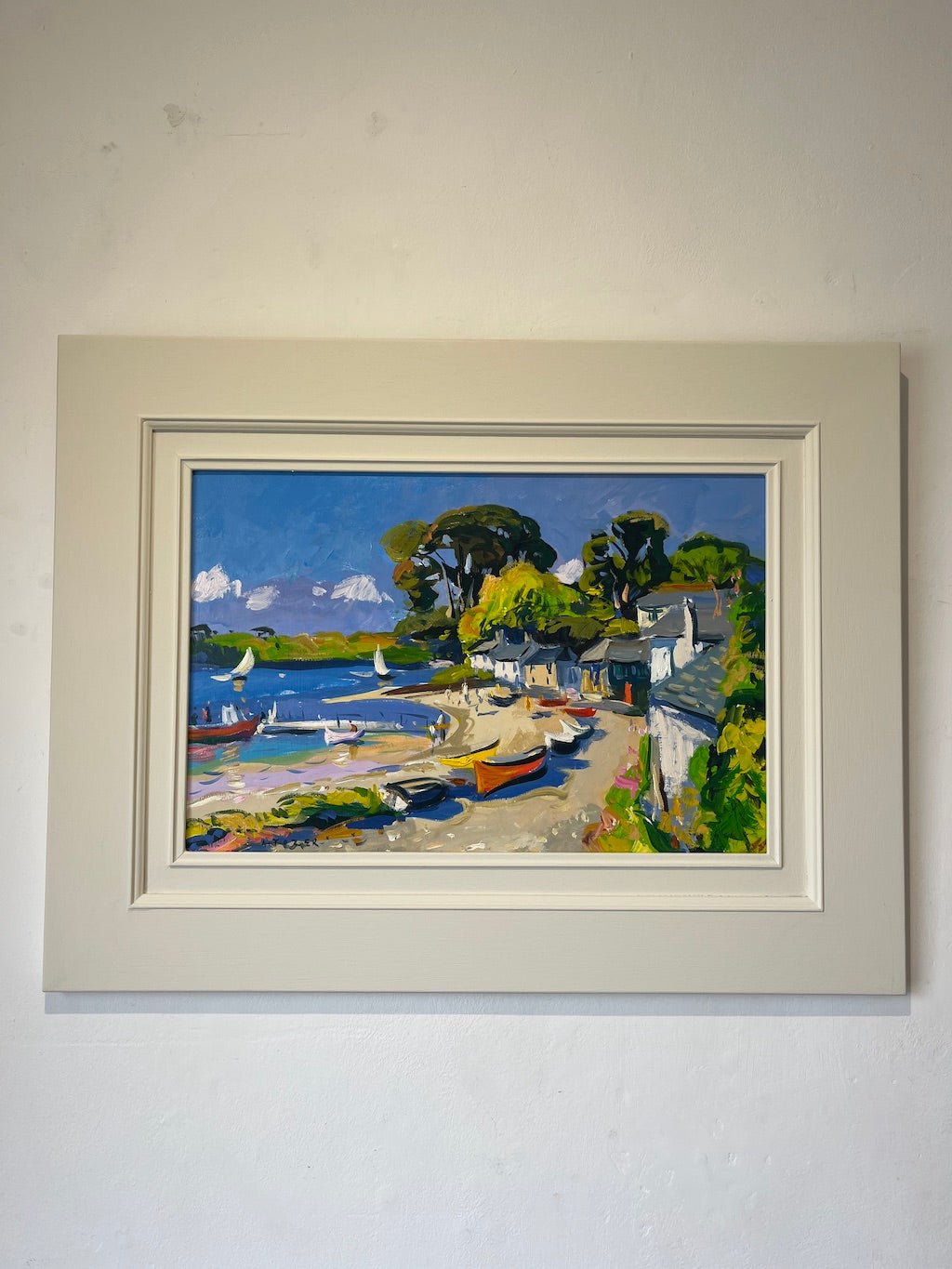 Sailing at Helford Passage - Andrew Tozer - Beside The Wave