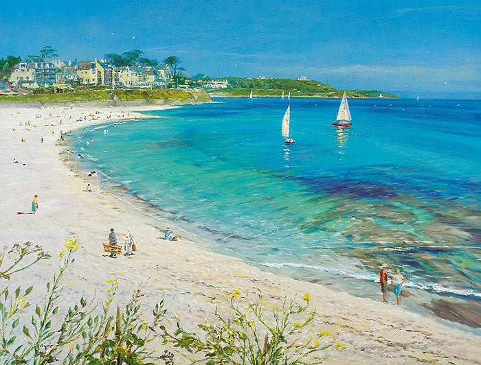 Sailing Away, Gyllyngvase - Ted Dyer - Beside The Wave