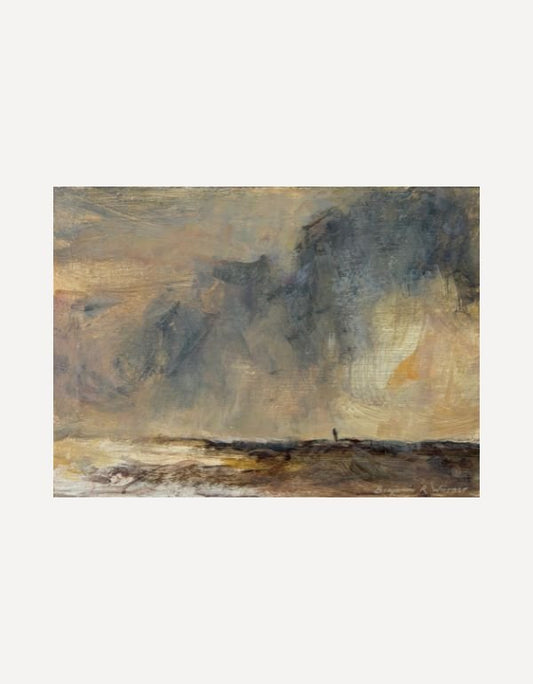 Sailing I, Storm Approaching, Falmouth Bay-Benjamin Warner-Beside The Wave