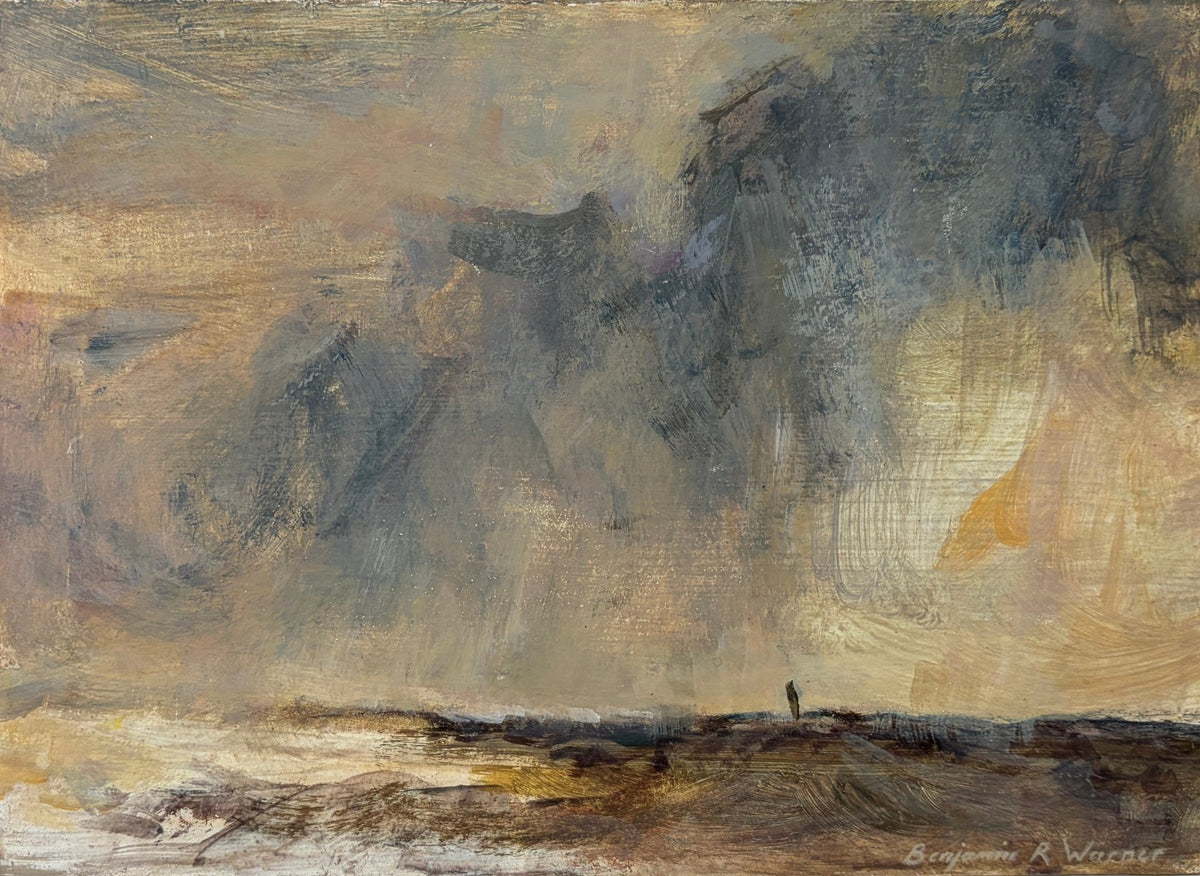 Sailing I, Storm Approaching, Falmouth Bay-Benjamin Warner-Beside The Wave