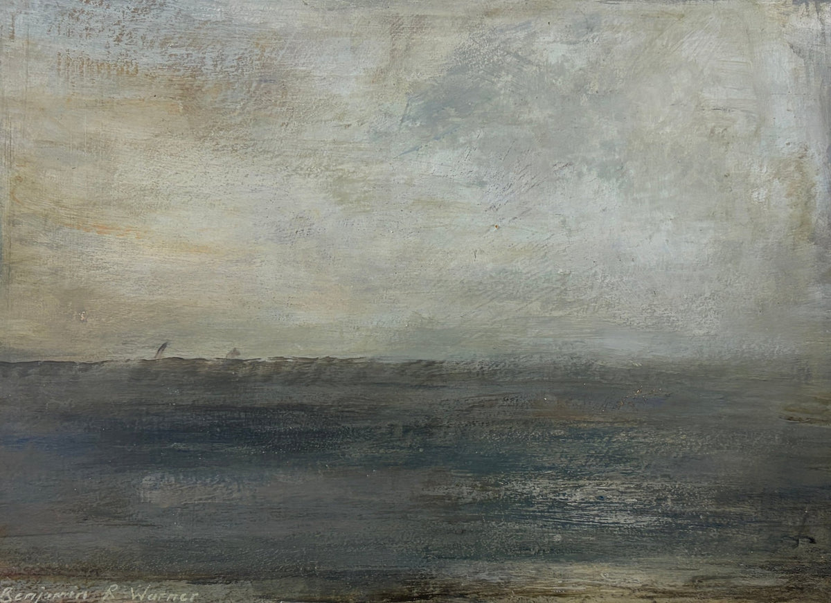 Sailing II, Late Afternoon, Falmouth Bay-Benjamin Warner-Beside The Wave