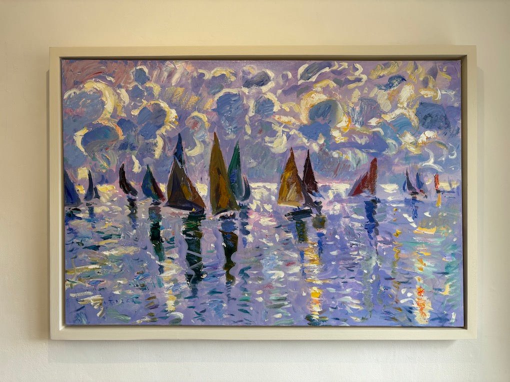 Sailing in the Silver Light - Andrew Tozer - Beside The Wave