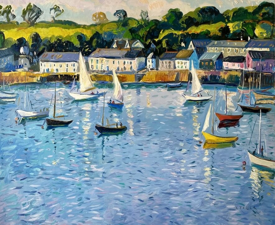 Sails Off Flushing - Andrew Tozer - Beside The Wave