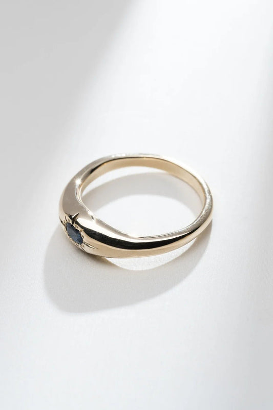 Sapphire Star Ring - Naomi Lewis - Beside The Wave