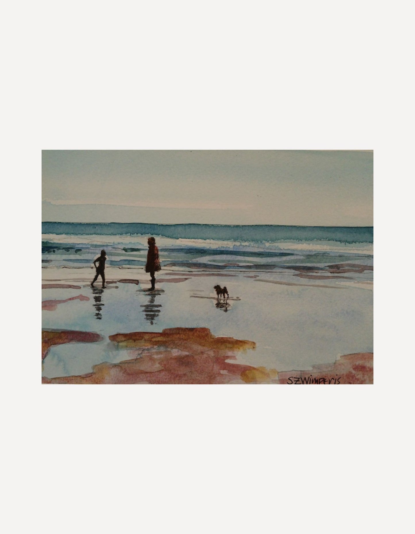A Walk at Low Tide