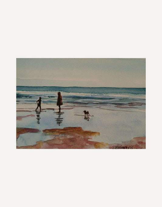 A Walk at Low Tide