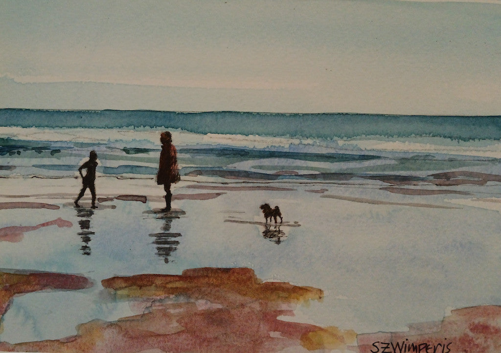 A Walk at Low Tide