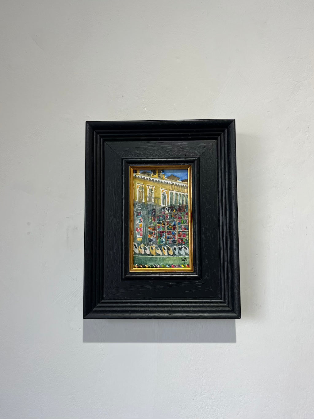 Shoe Shop Reflections