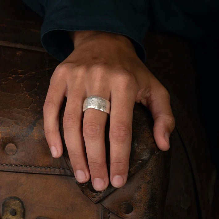 Sculptural Rock Ring - Emily Nixon - Beside The Wave