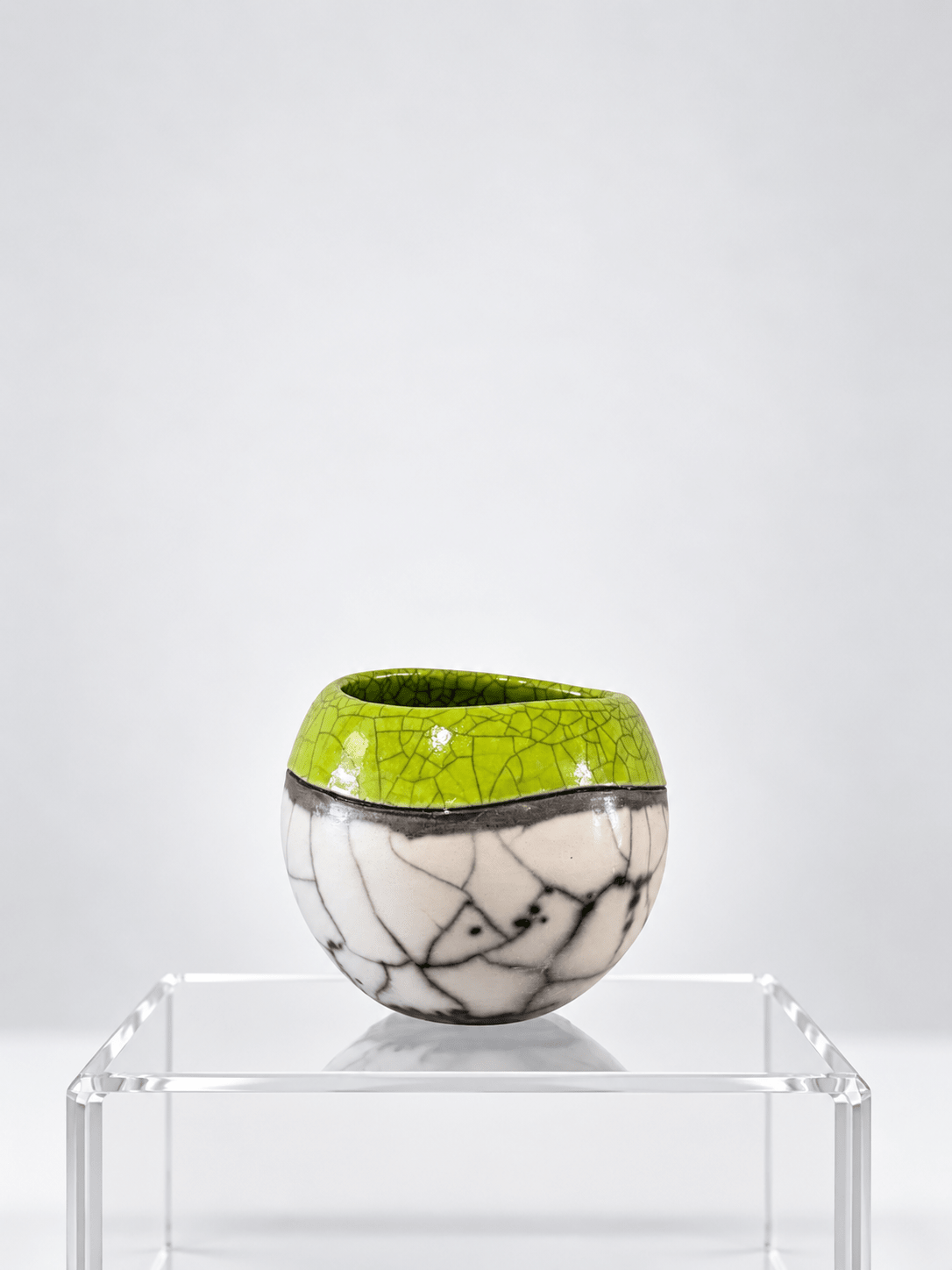 Sea & Cliffs Pot (Mini)-Catherine Lucktaylor-Beside The Wave