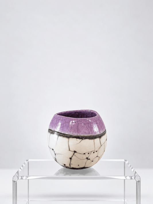 Sea & Cliffs Pot (Mini)-Catherine Lucktaylor-Beside The Wave