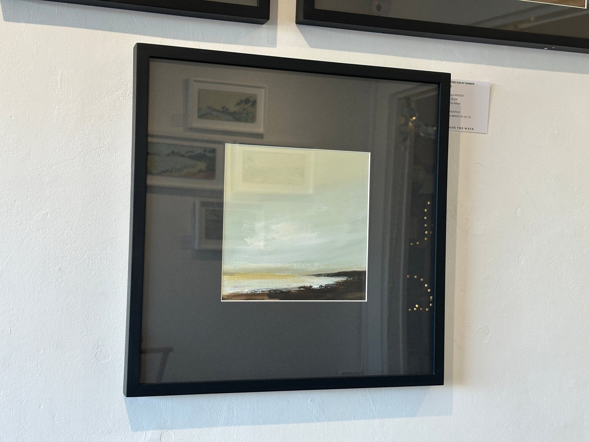 Setting Sun at Sennen - Nicola Mosley - Beside The Wave