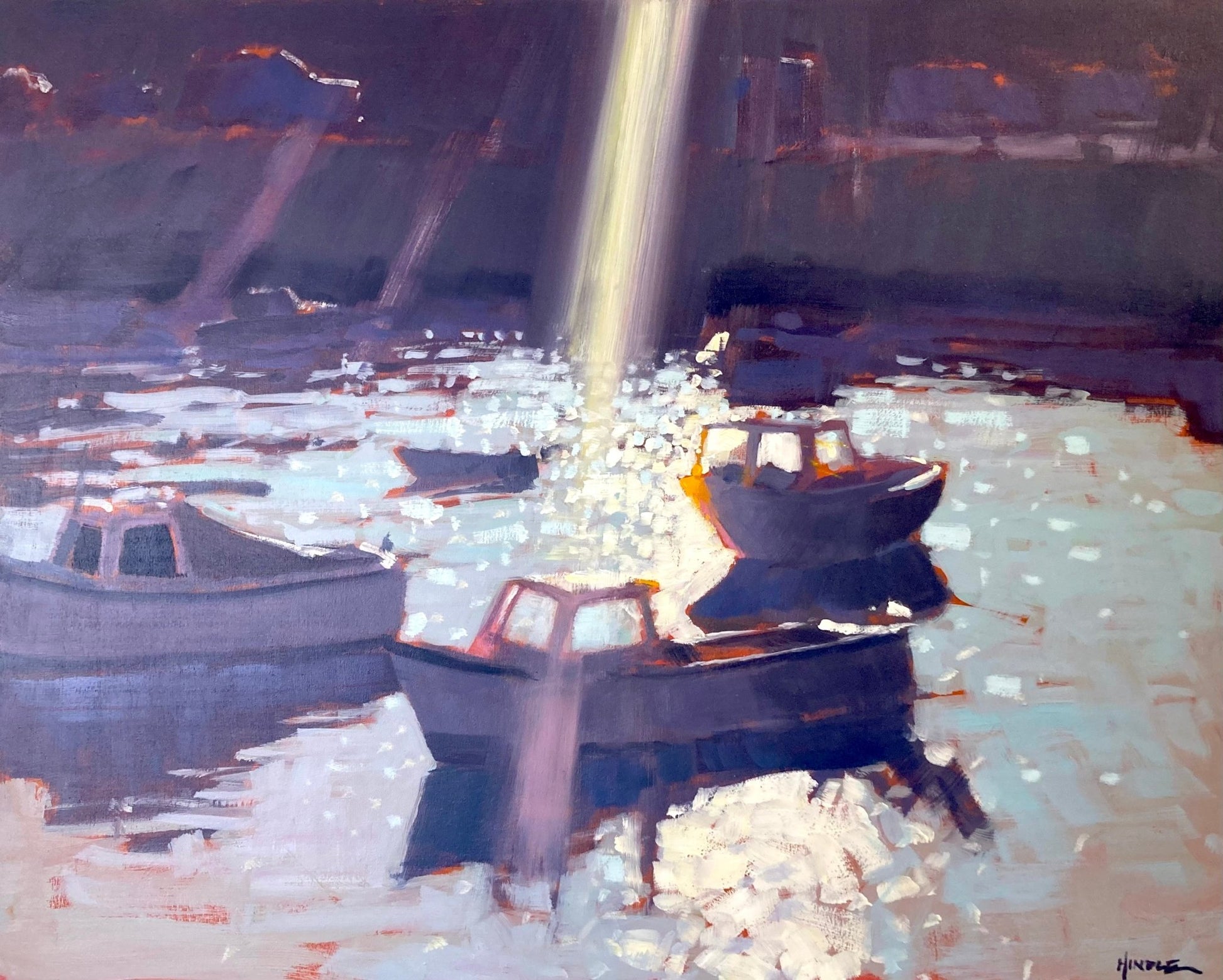 Shaft of light, Penzance-Mike Hindle-Beside The Wave