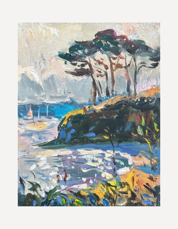 Shifting Light, Helford Pines - Andrew Tozer - Beside The Wave