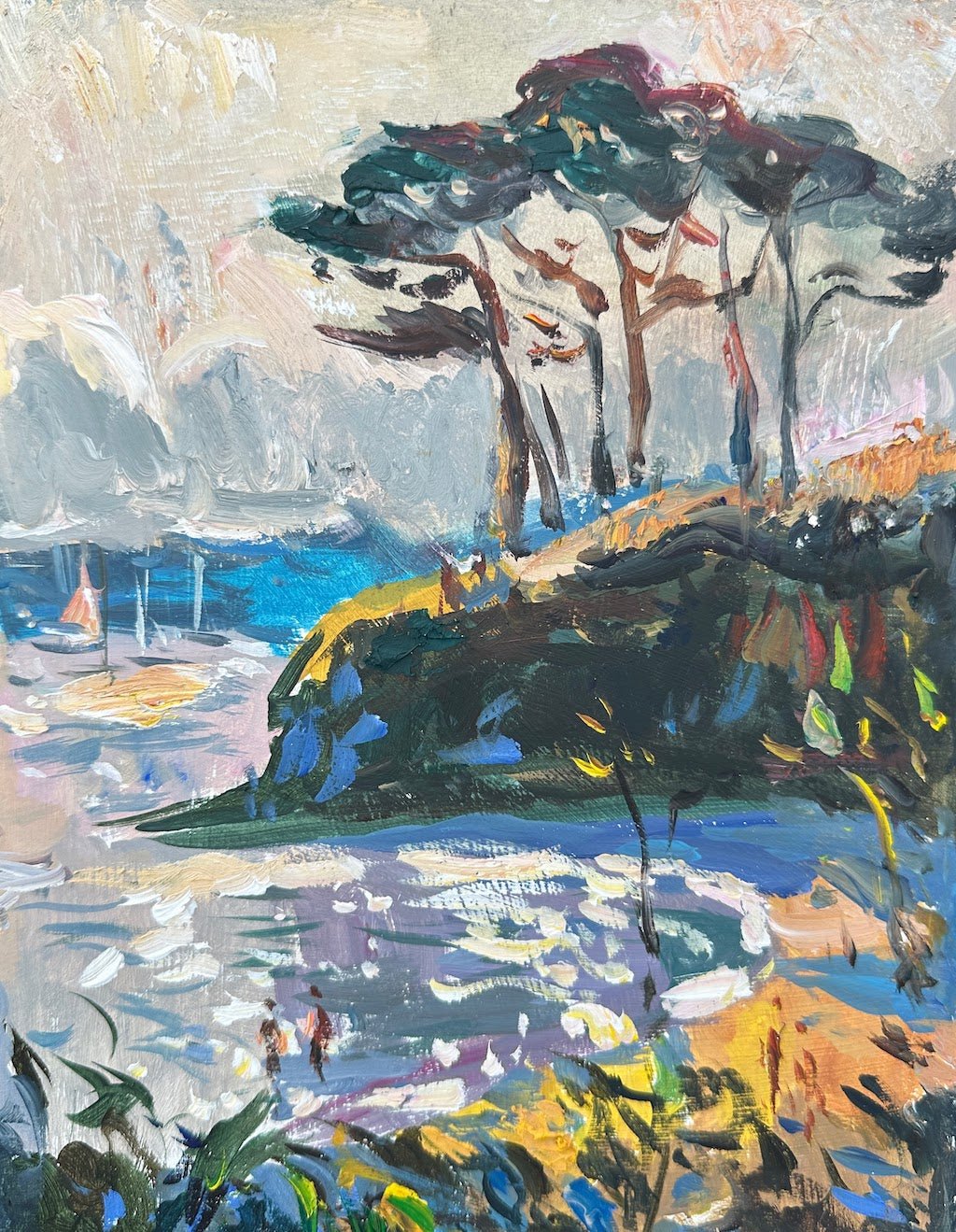 Shifting Light, Helford Pines - Andrew Tozer - Beside The Wave
