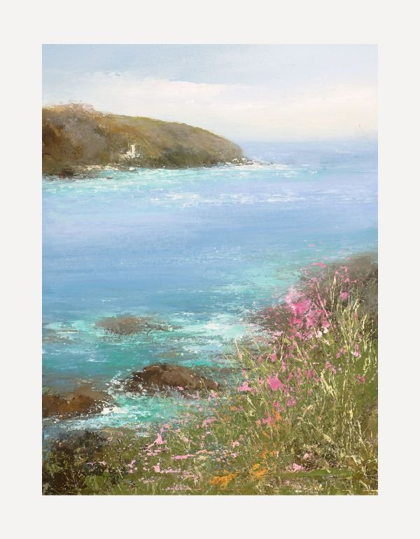 Shimmering Light, Falmouth Bay - Amanda Hoskin - Beside The Wave