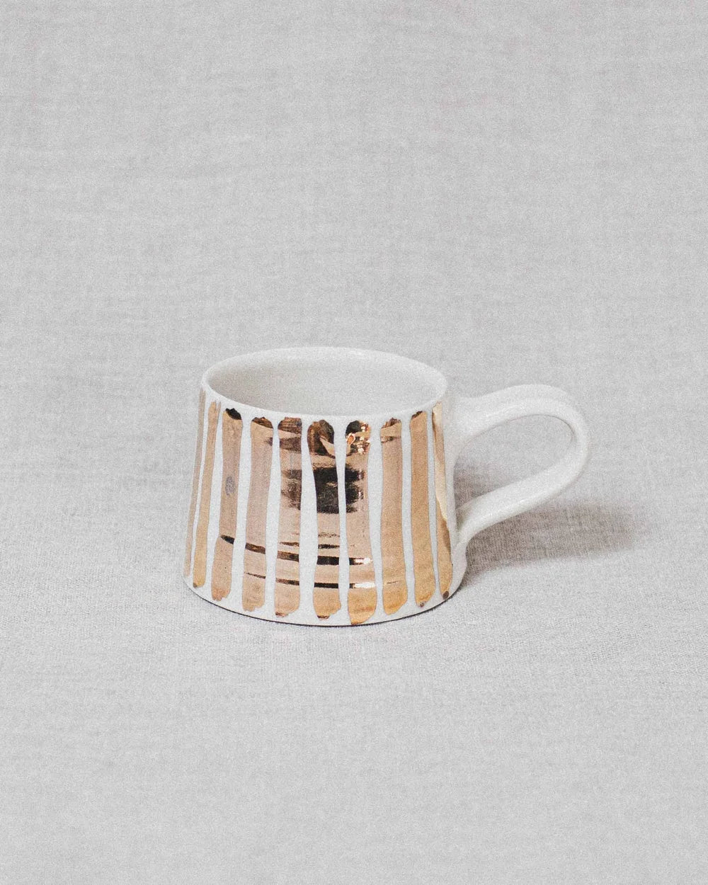 Short Mug (Gold Stripe) - Emily Tapp - Beside The Wave