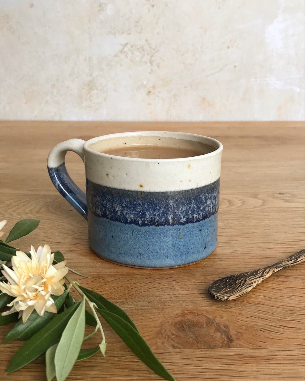 Short Mug (Sea Foam) - Emily Doran - Beside The Wave